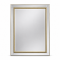 Wall mirror venetian bevelled gold frame