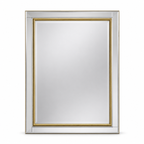 Wall mirror venetian bevelled gold frame