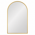 Wall mirror arched aluminium alloy frame