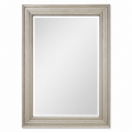 Wall mirror classic silver champagne resin frame